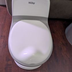  Nuby My Real Potty Training Toilet in white. 