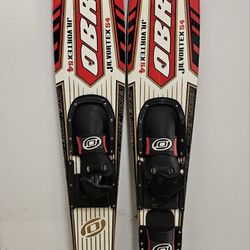 OBrien 54 Adjustable Water Skis 54" Kids Size: 2 to Mens Size: 7 