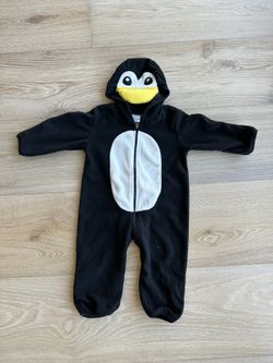 Penguin Costume Size 6-12 Months