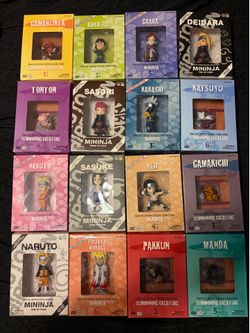 Naruto Mininja Limited Edition Figures