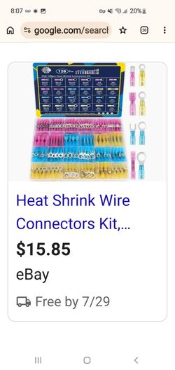 Heat Shrink Wire Connector DIY Kit