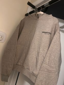 Essentials grey hoodie men’s small
