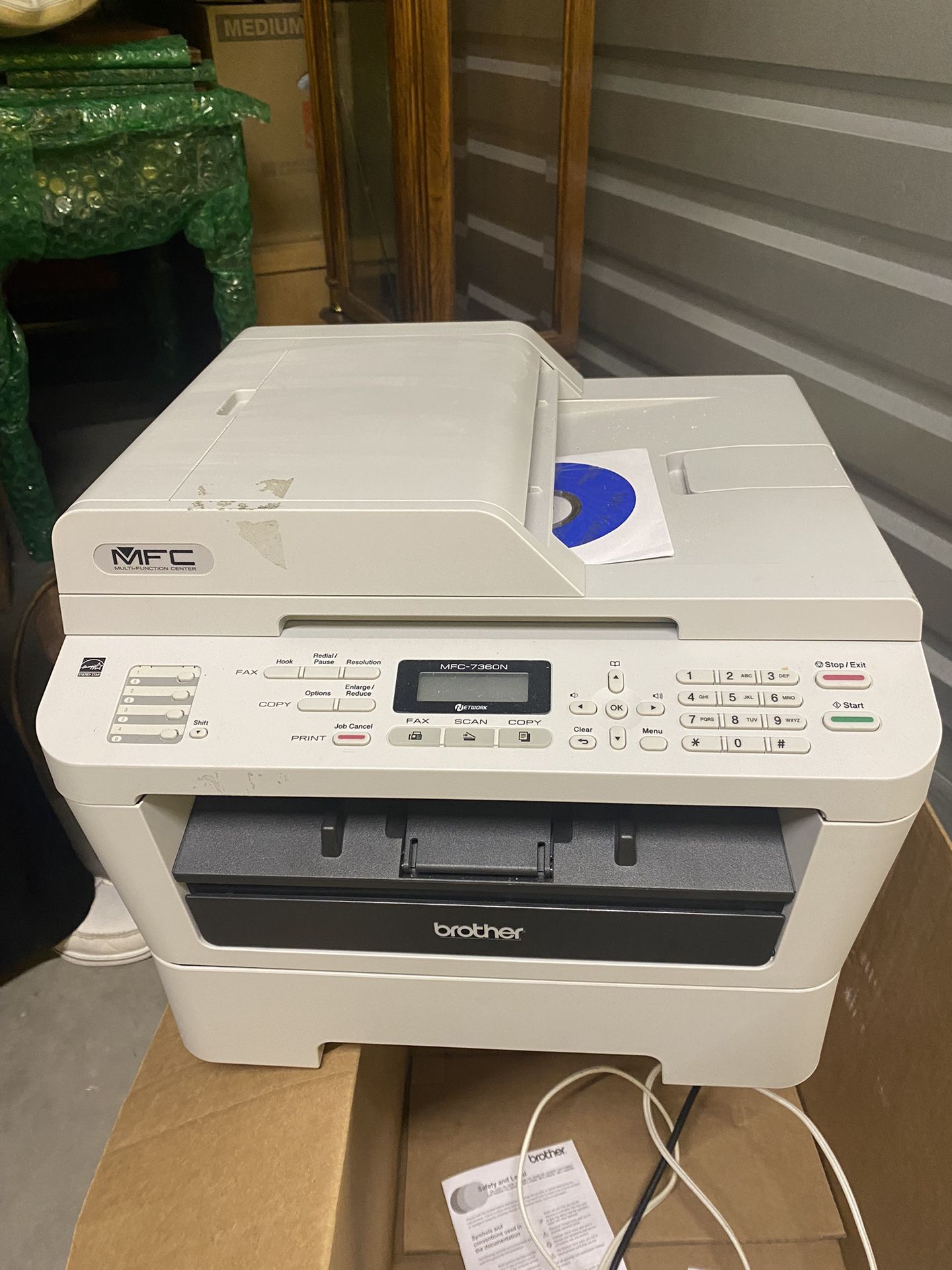Printer-Brother mFC-7360N