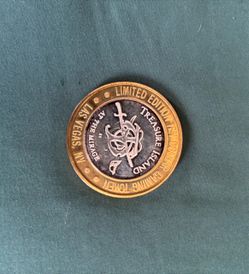 Las Vegas Treasure Island limited edition $10. Gaming token
