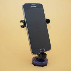 Samsung Galaxy S6 Unlocked (Sprint Model) 64GB Black Sapphire + Wireless Charge Pad + 6 Cases