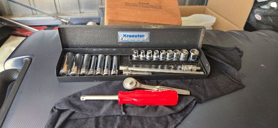 Kraeuter 1/4" drive sockets set