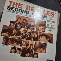 Vinyl records original Beatles