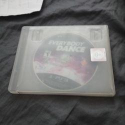 Everybody Dance PS3 Game