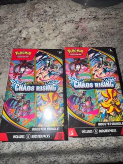 Pokémon TCG Mega Evolution Chaos Rising Booster Bundle