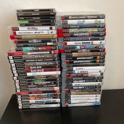 PlayStation 1 2 3 PS1 PS2 PS3 Games 