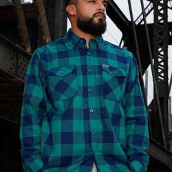 Men’s Brand New Dixxon The Niagara Flannel Shirt XL