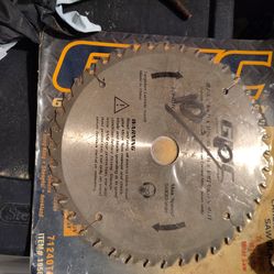 7 and a half" tungsten carbide saw blade