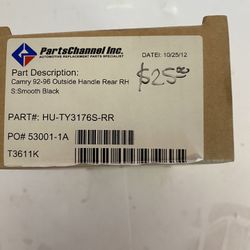 Camry 92-96 Rear RH Handle