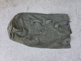Military Canvas Duffel Bag 