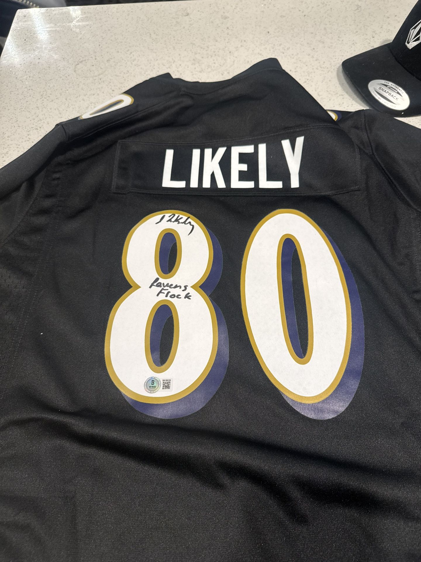 Isaiah Likely Signed Jersey 