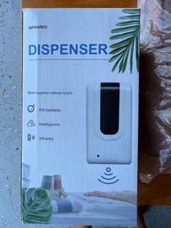 Brand new infrared wall mount soap dispenser