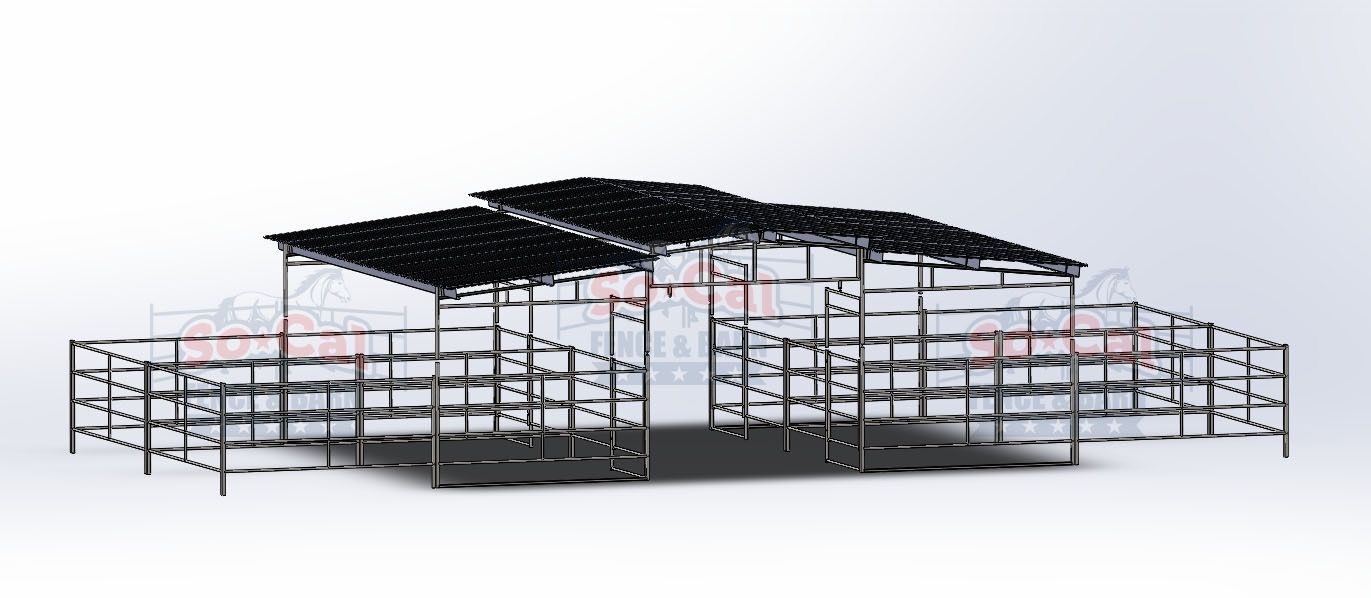 Mate Motel Kit With Four 12x24 Stalls