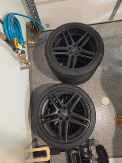 20" Velgen Wheels with Tires Set of 4
