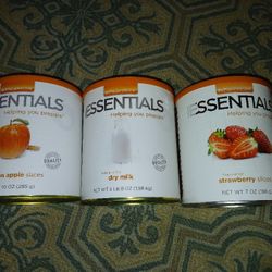 ESSENTIALS (Dry Milk, Strawberry & Cinnamon Apple Slices)