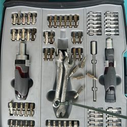 HUSKY ULTIMATE SCREWDRIVER SET~Open Box~HUSKY TOOLS~IN CASE Missing Bit