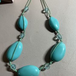 Turquoise Necklace $10