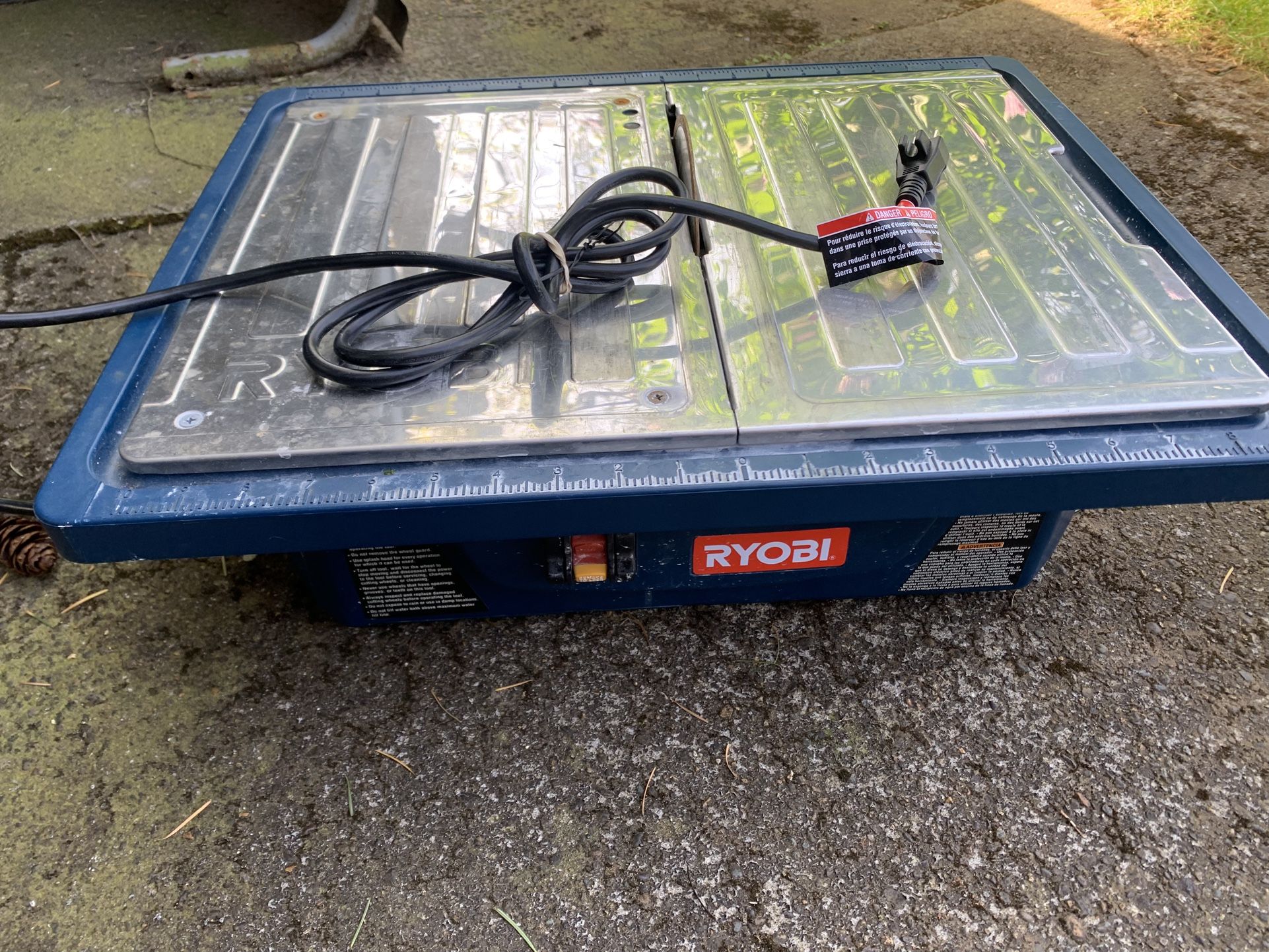 Ryobi Tile Saw
