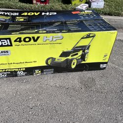 Ryobi 20inch 40v Brushless Self Propelled Kit