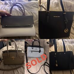 Purses - Guess, Micheal Kors, Aldo, Coach $150 For all Together 
