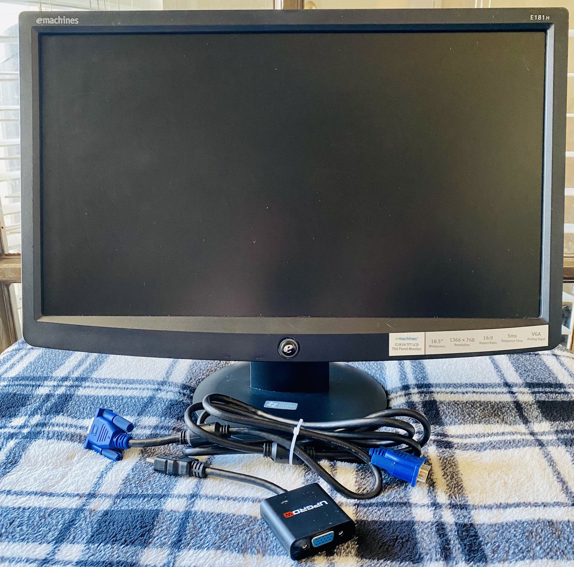 emachines 18.5’ Computer Monitor - $25