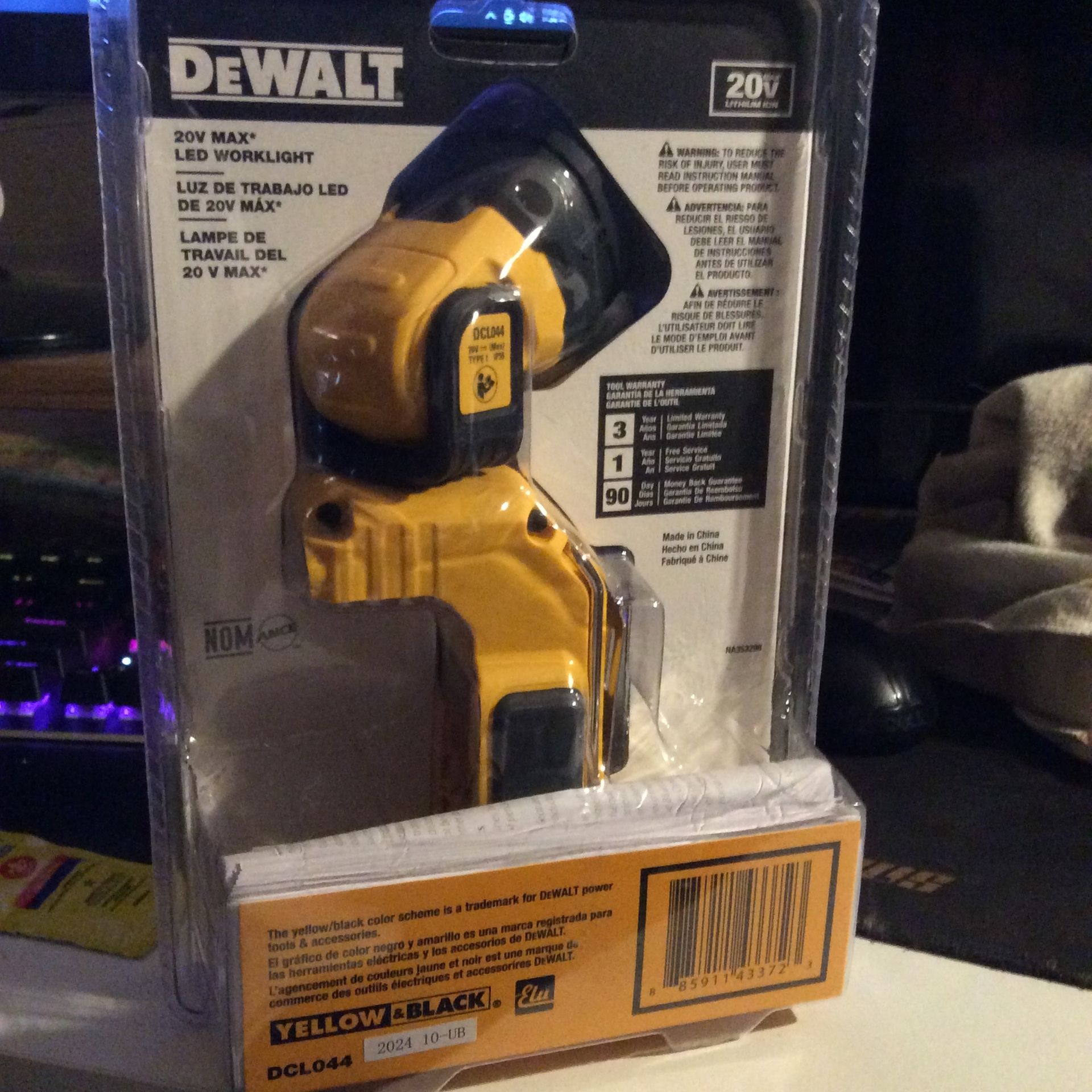 Dewalt 20v LED Work Light