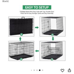 3 Medium size dog crates