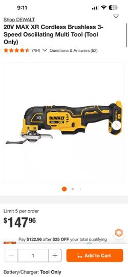 Dewalt 20v multitool