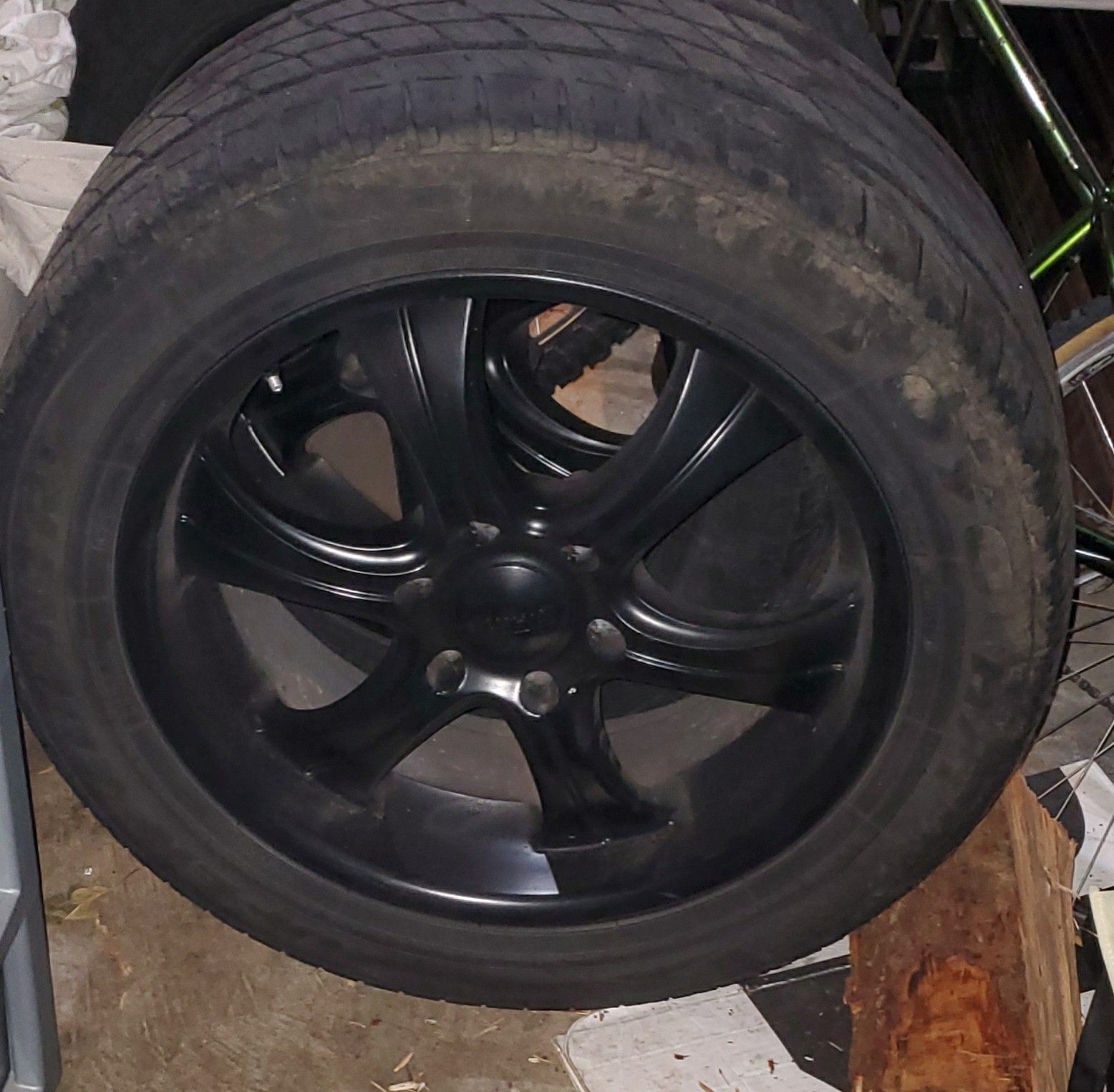 20 in boss brand rims with tires 100.00