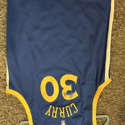 Used Golden State Warriors Stephen Curry Jersey
