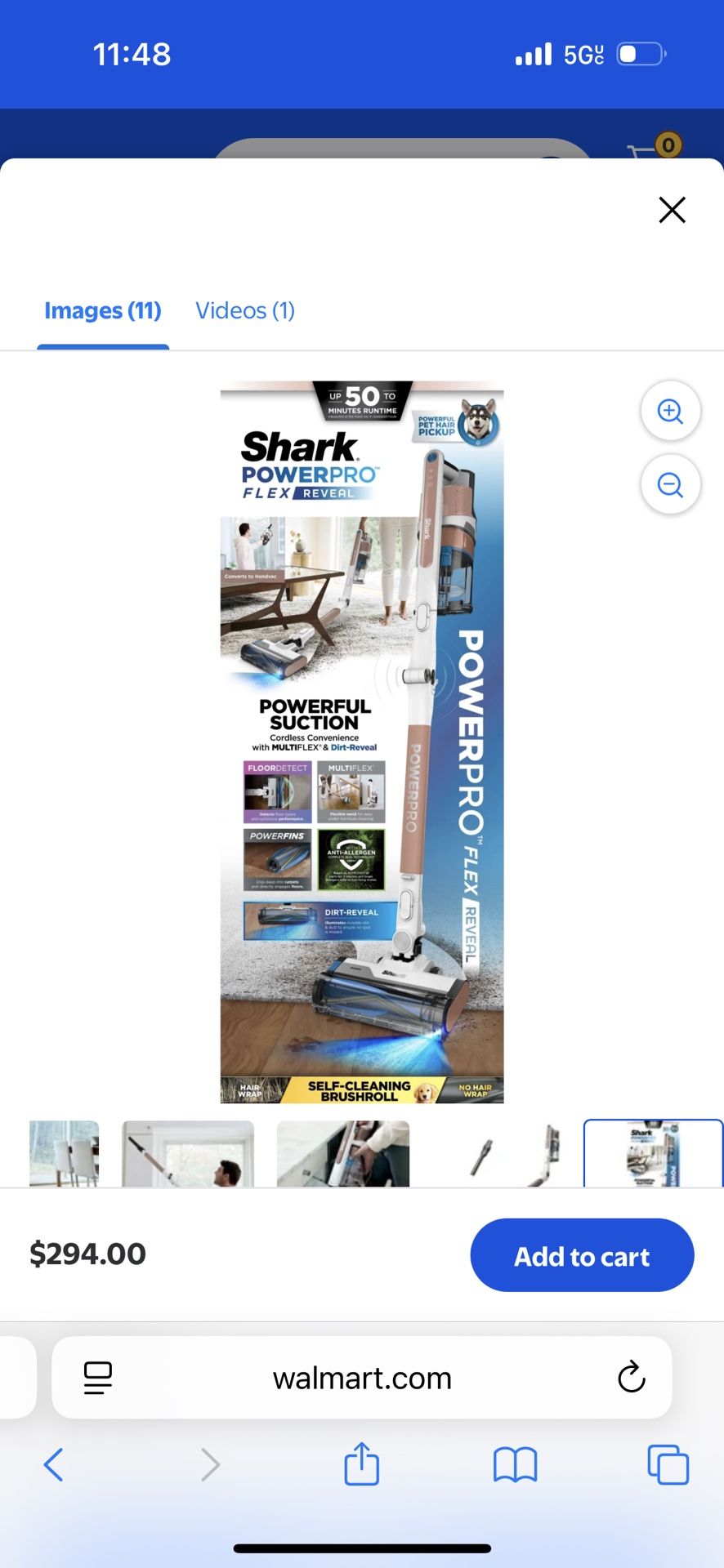 Shark Power Pro Flex Reveal Vacuum