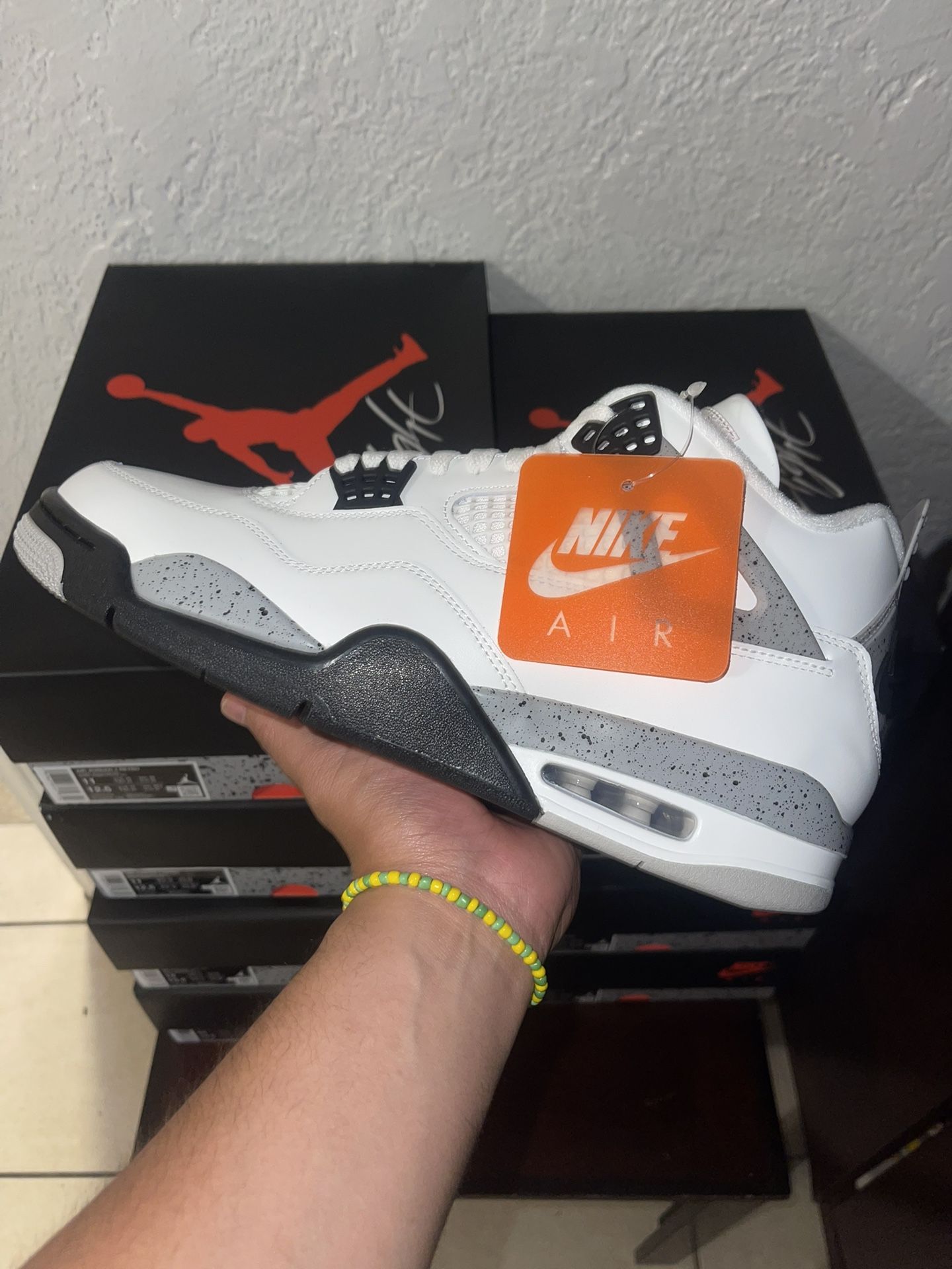 Jordan 4 White Cement Size 11 (MidCity/Culver City Area)