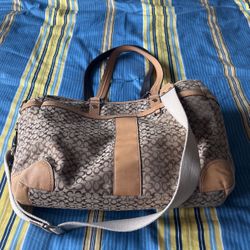 Large Coach Laptop/diaper Bag