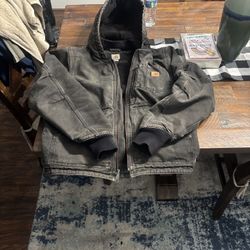 Medium Black Carhartt Winter Coat