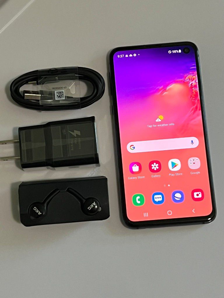 Samsung Galaxy S10e 128GB, Factory Unlocked, Nothing wrong works perfectly, Excellent condition like new