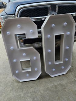 Marquee number 60
