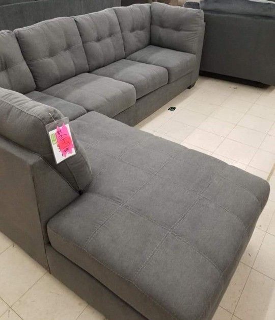 SPECIAL] Mai Charcoal RAF & LAF Sectional By Ashley Furniture 