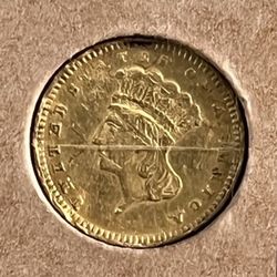 1889 Gold Dollar