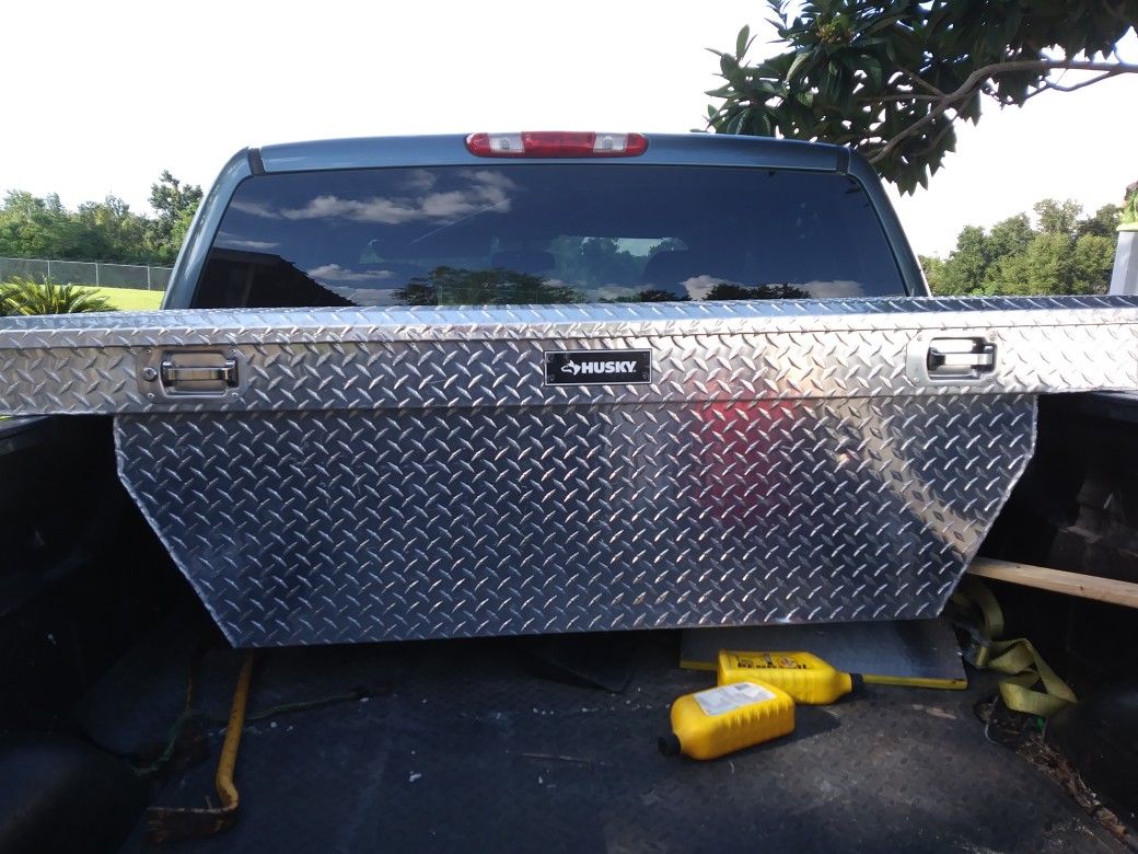 Tool box for a full size truck