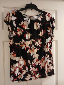 Woman's Floral Blouse