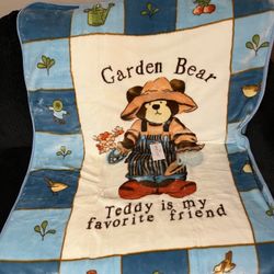 BABY BOY BLUE BLANKET 