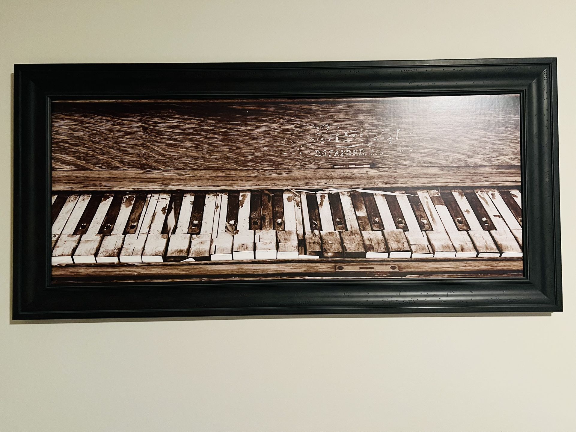Piano Wall Decor - Wood