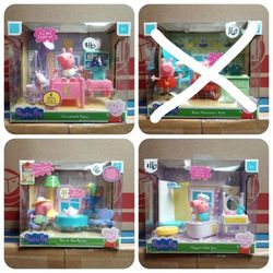 PEPPA PIG PLAYSETS WITH LIGHT 👆PRICE IS FOR EACH ONE 👆
