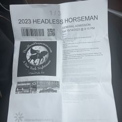 Headless Horseman Haunted 