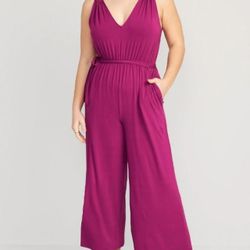 Ladies Old Navy Purple Jumpsuit