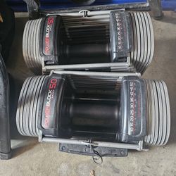 Powerblocks 50lbs Each 